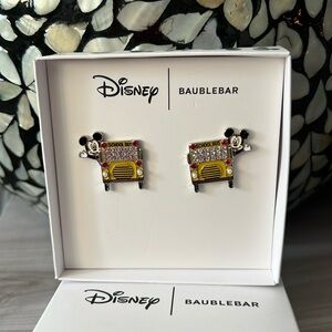 Baublebar Disney School Bus Mickey Earrings❤️